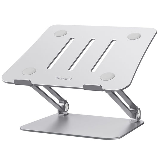 BESTAND For 10-17" Laptops Aluminum Alloy Stand Adjustable Notebook Desktop Bracket