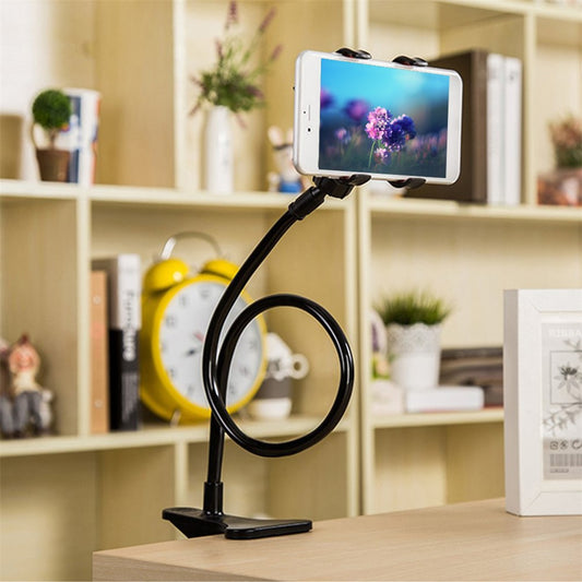 Universal Gooseneck Lazy Desktop Holder 360 Degree Rotating Mount Stand for Smartphone
