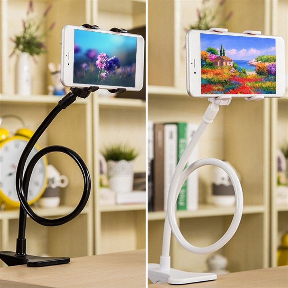Universal Gooseneck Lazy Desktop Holder 360 Degree Rotating Mount Stand for Smartphone