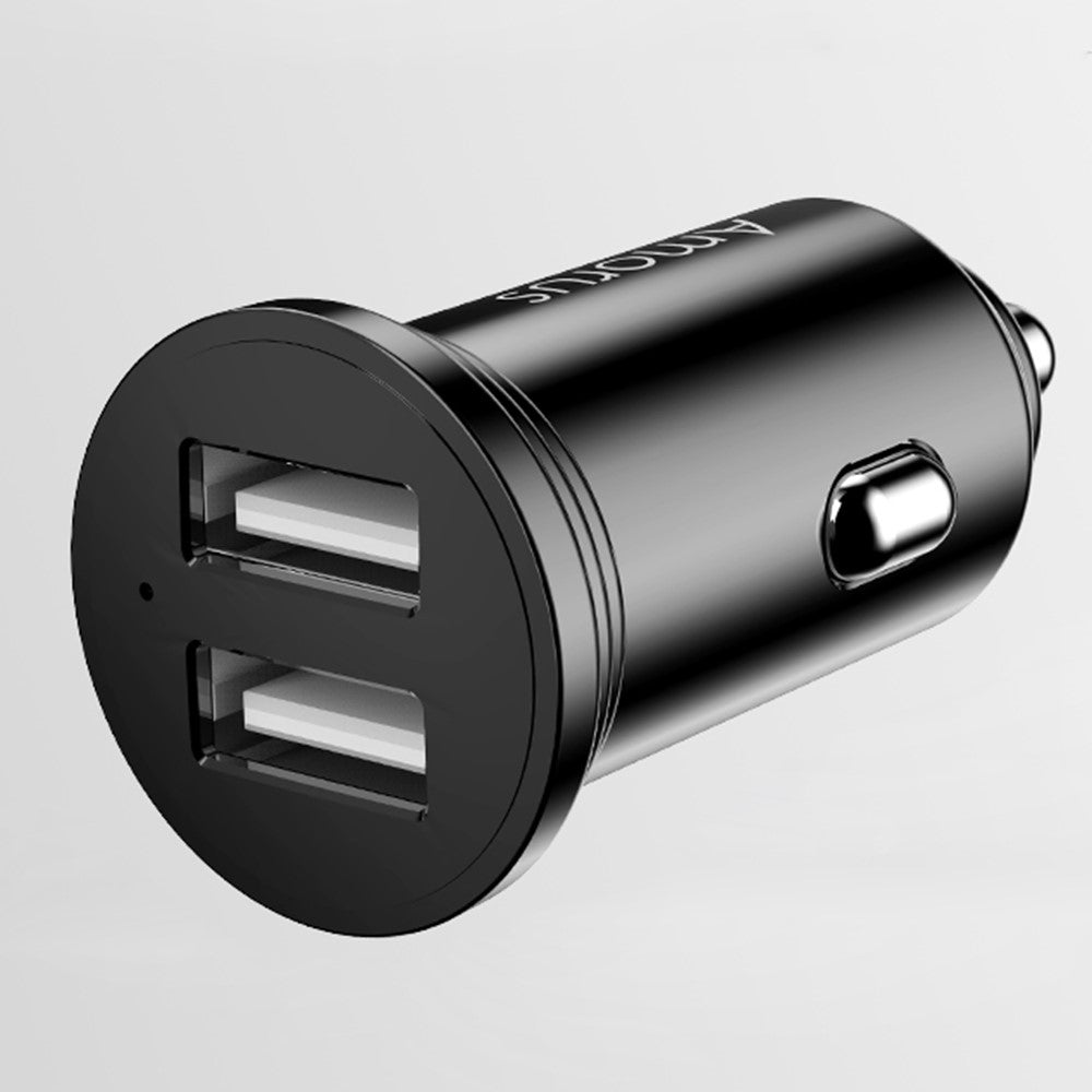 AMORUS CC-56 Dual USB 3.4A Fast Charging Car Charger Adapter for iPhone Samsung Huawei etc.