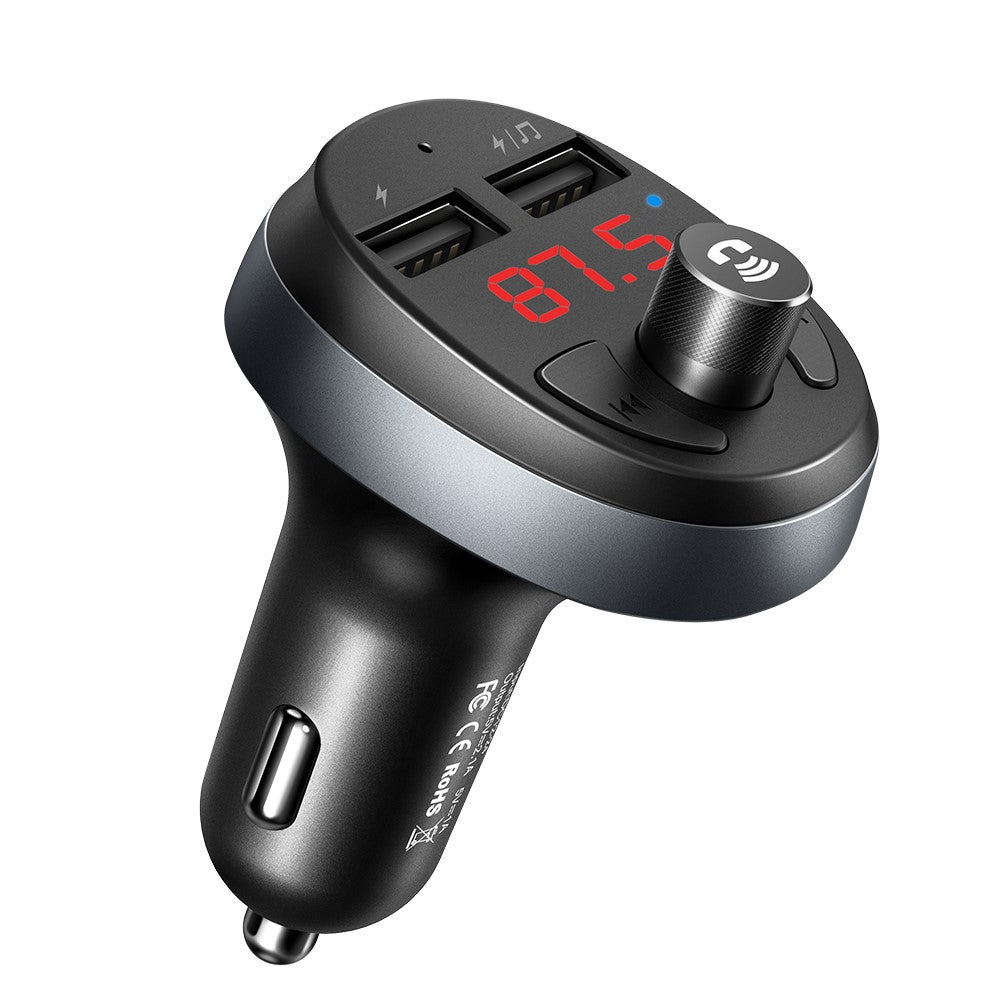 MCDODO CC-6880 Bluetooth-compatible FM Transmitter Car Charger Wireless Bluetooth-compatible FM Radio Adapter Music Player