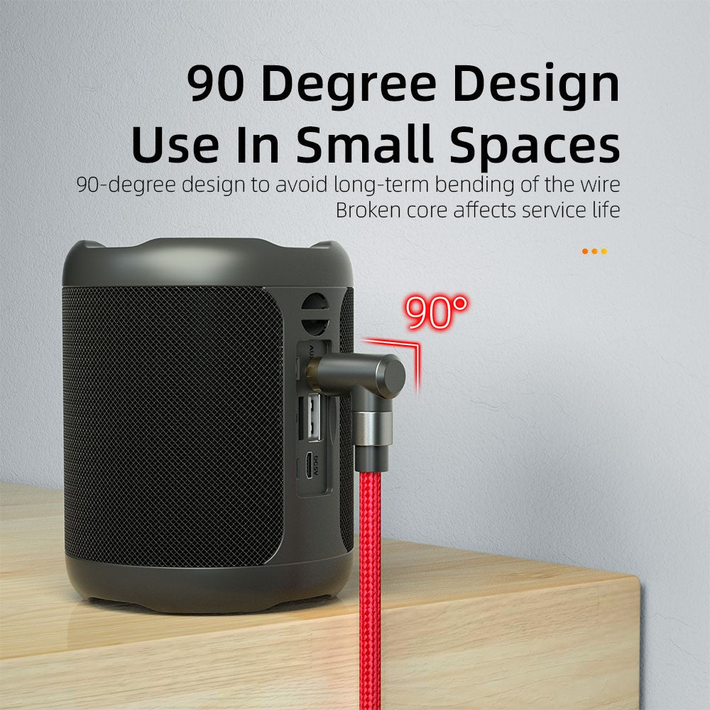 ESSAGER 3.5mm Jack Male to Male Audio AUX Cable for PC Mobile Phone Speaker, 1.5m