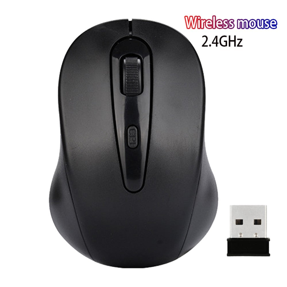 2.4G Wireless Mouse Mute Home Office Computer Laptop Mice with 3 Adjustable DPI