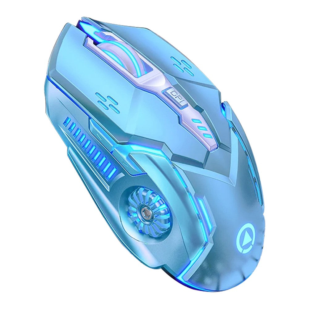 YINDIAO A9 2.4G Wireless Mouse 1200 / 1600 / 2400 / 3200 DPI Adjustable Silent 6 Keys Lighting Mouse