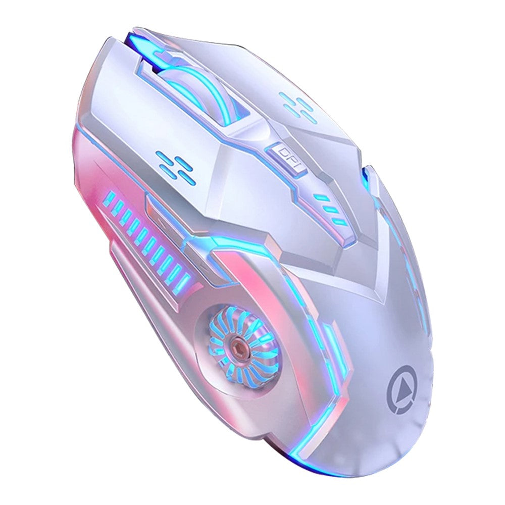 YINDIAO A9 2.4G Wireless Mouse 1200 / 1600 / 2400 / 3200 DPI Adjustable Silent 6 Keys Lighting Mouse