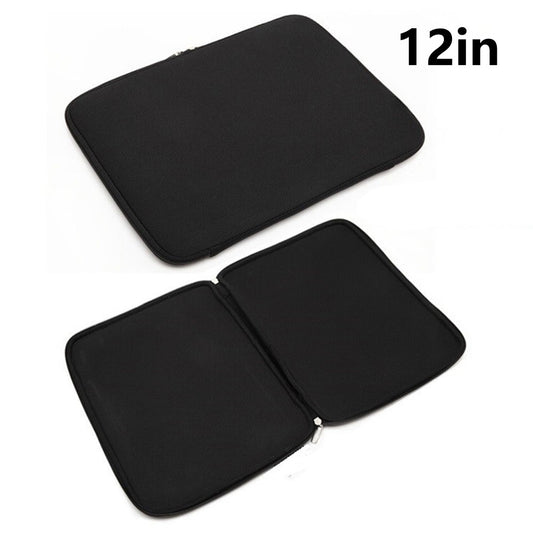 A03 12 inch Laptop Sleeve Bag Neoprene Notebook Carrying Bag without Elastic Bands Tablet Briefcase
