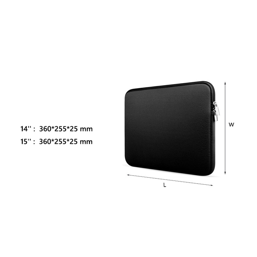 Portable Laptop Sleeve Cover Computer Liner Bag Shockproof Case for 14-15 inch Notebook