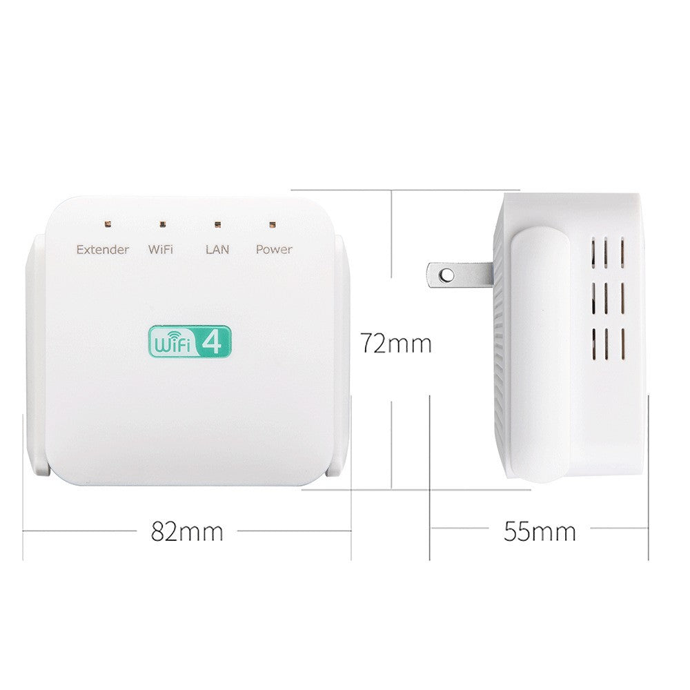 WD-611U 300Mbps 2.4GHz WiFi Extender Repeater Wireless Signal Booster Amplifier