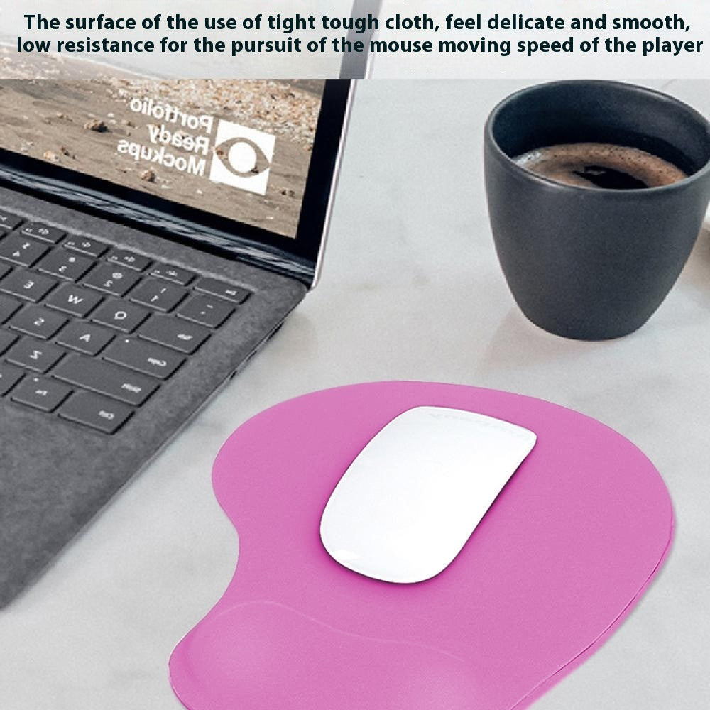 Ergonomic Memory Foam Wrist Support Mouse Pad Non-Slip Wrist Pain Relief Mousepad