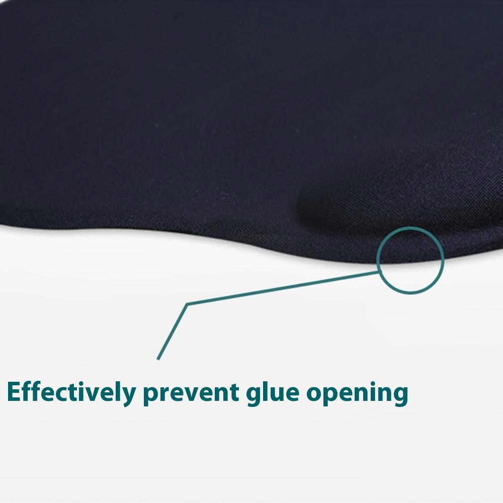 Ergonomic Memory Foam Wrist Support Mouse Pad Non-Slip Wrist Pain Relief Mousepad
