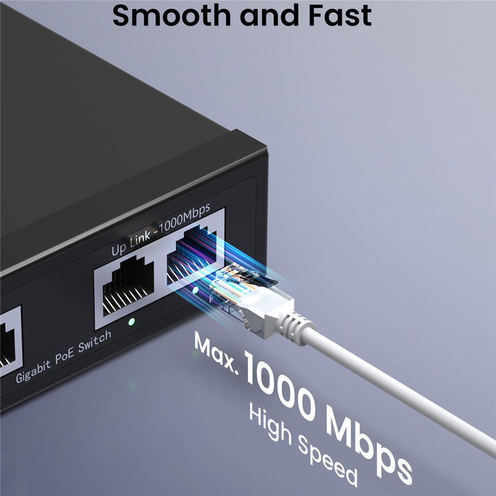 ZOSI Cat5e Ethernet Cable 60FT High Speed Network Cable RJ45 Cord 8 Pin 1000Mbps 155Mhz