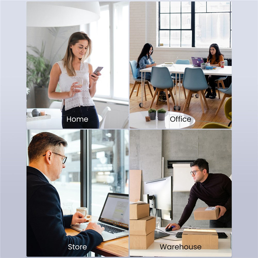 ZOSI Cat5e Ethernet Cable 60FT High Speed Network Cable RJ45 Cord 8 Pin 1000Mbps 155Mhz