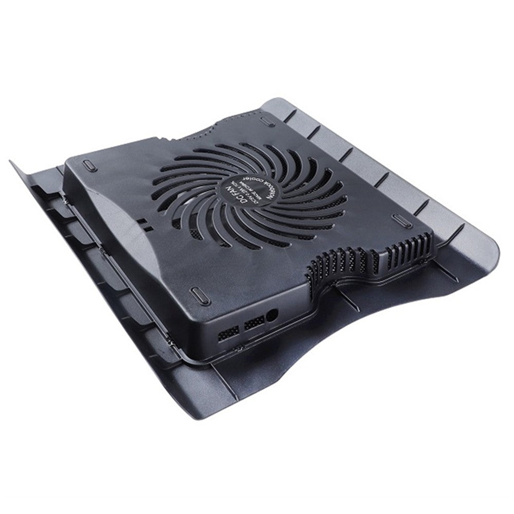883 Desktop Notebook Router Heat Dissipation Base LED Light Fan Cooler Stand Laptop Cooling Pad