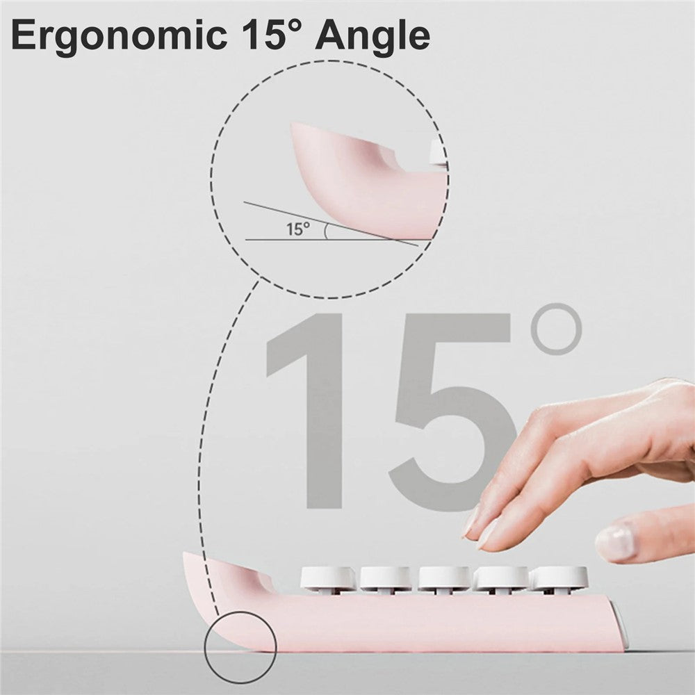 LOCOCK JS01 Mechanical Calculator Anti-Skid 10-Digit LCD Display Calculator for Office