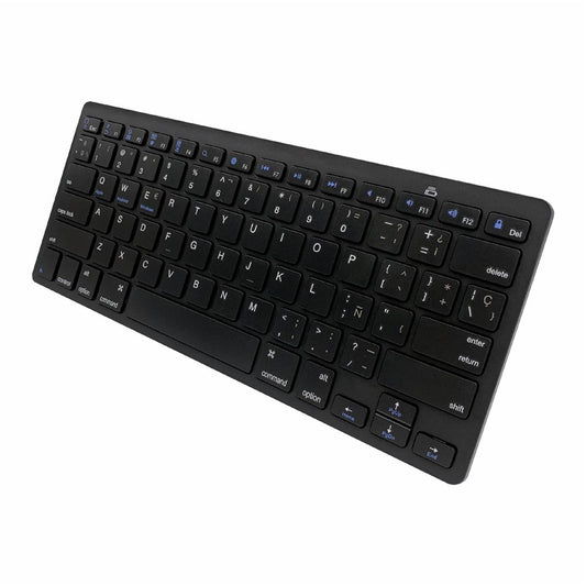 [Spanish Version] X5 78-Key Ultra Thin Wireless Bluetooth-compatible Keyboard Portable Gamer Keyboard for iPad iPhone