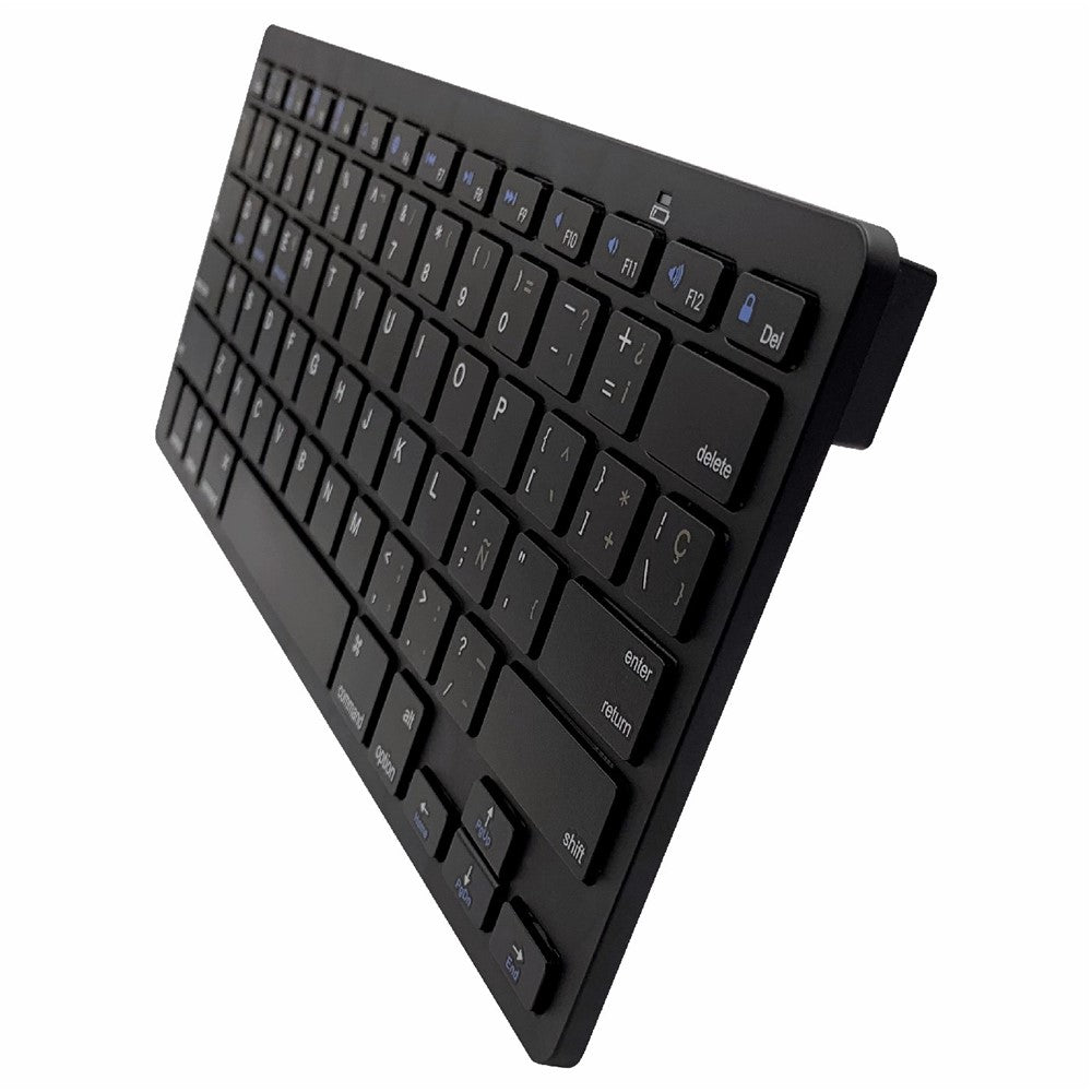 [Spanish Version] X5 78-Key Ultra Thin Wireless Bluetooth-compatible Keyboard Portable Gamer Keyboard for iPad iPhone