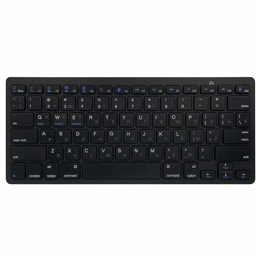 X5 78-Key Ultra Thin Soft Touch Wireless Bluetooth-compatible Keyboard for iPad iPhone