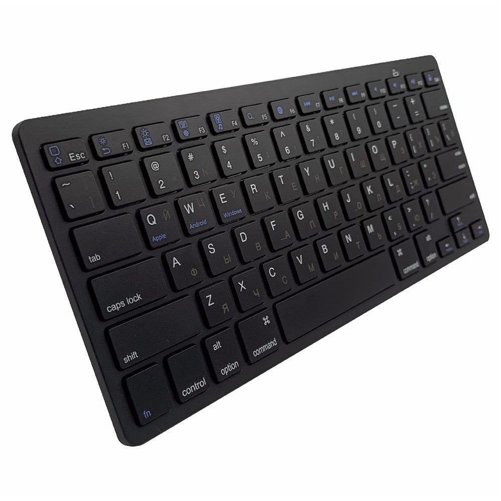 X5 78-Key Ultra Thin Soft Touch Wireless Bluetooth-compatible Keyboard for iPad iPhone