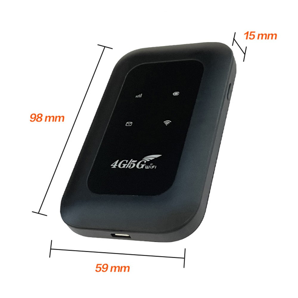 MF800 4G LTE Portable Mobile WiFi Router 150Mbps SIM Card Slot Extender Modem Dongle, Eurasian Version