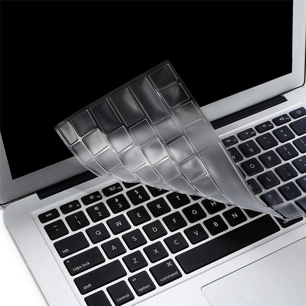 Clear Anti-Dust TPU Keyboard Skin Protector Cover for MacBook Pro 13-inch (2016) with Touch Bar (Model A1706/A1989/A2159/A1707/A1990)