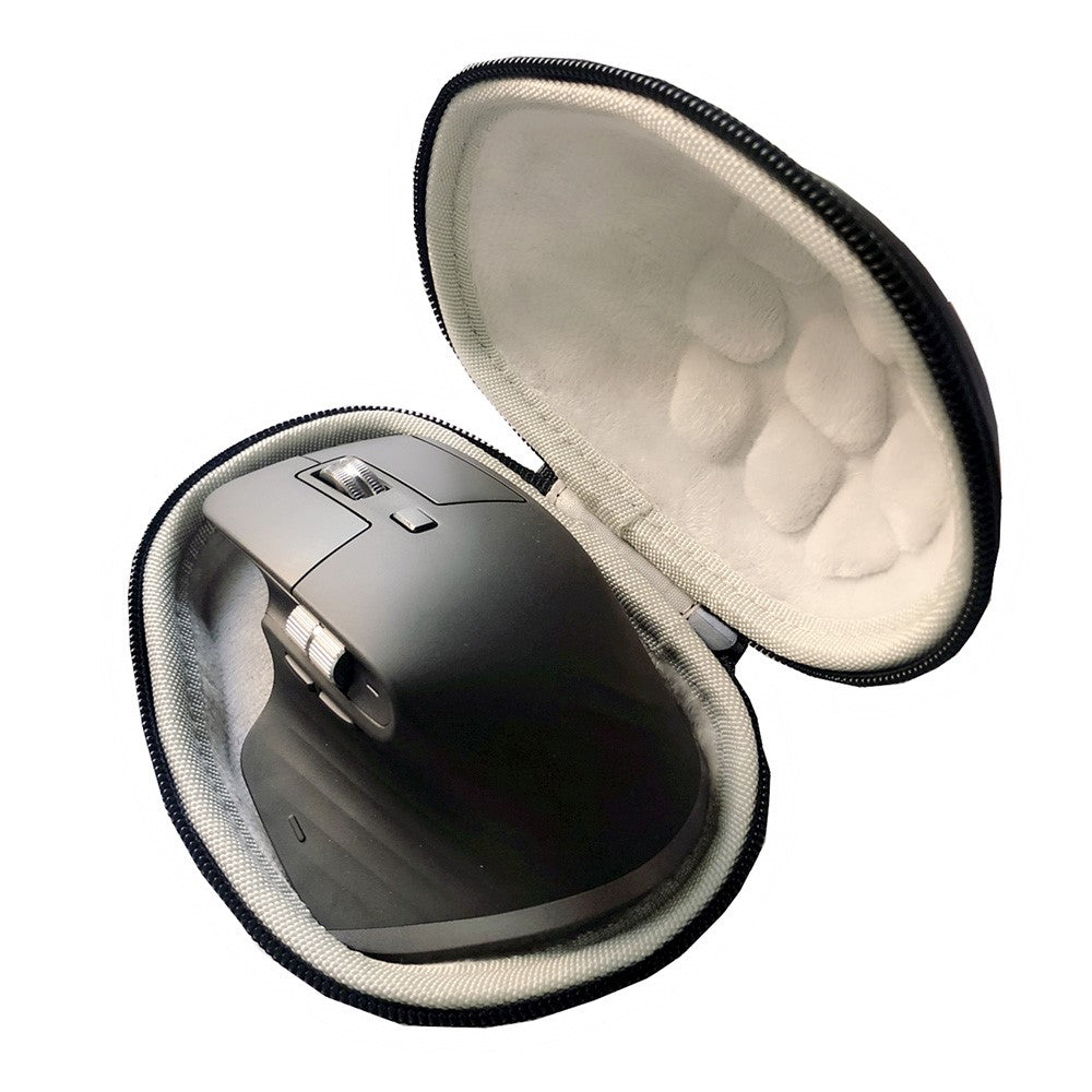For Logitech MX Master 3S / 2S Wireless Mouse Storage Case PU+EVA Waterproof Carrying Bag