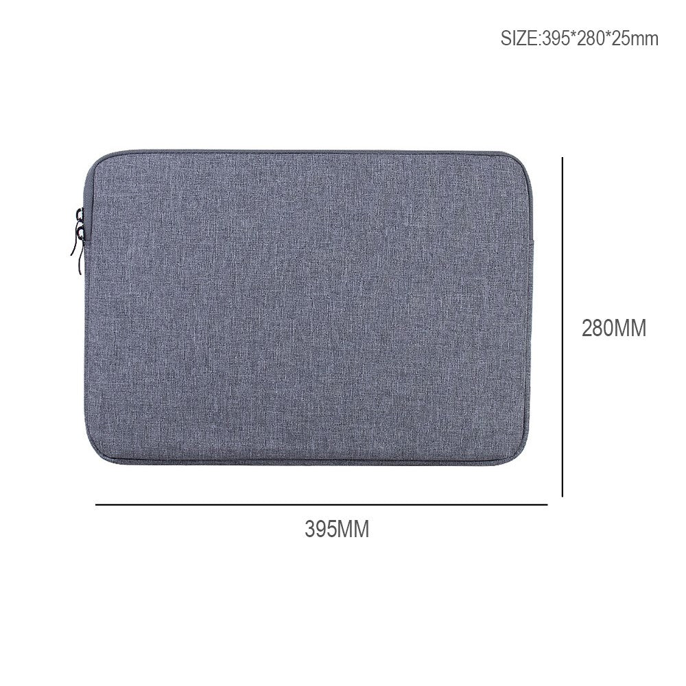MBR-19005 15.6 Inch Laptop Sleeve Case Nylon Water Resistant Soft Lining Zipper Cover