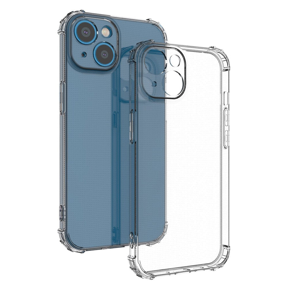 iPhone 14 6.1 inch Shockproof Impact-resistant Clear Mobile Phone TPU Case Phone Cover