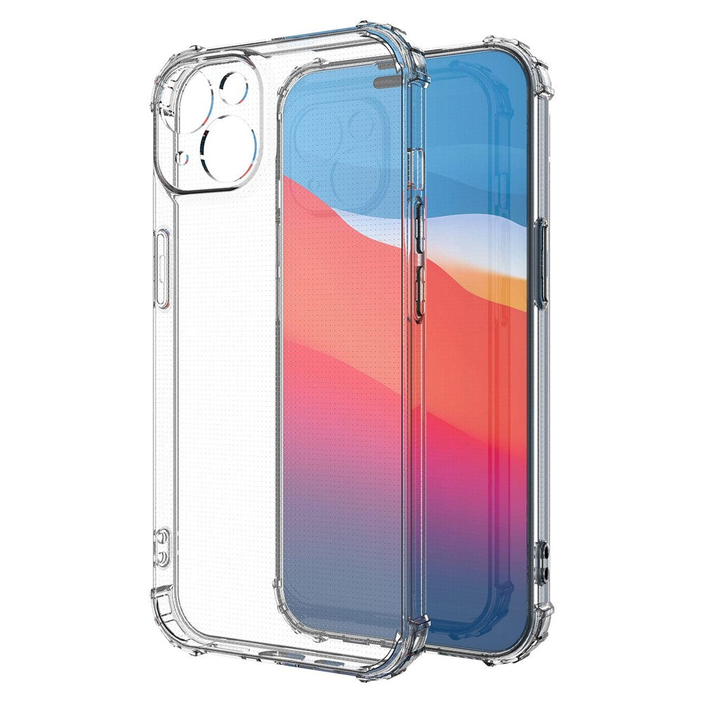 iPhone 14 6.1 inch Shockproof Impact-resistant Clear Mobile Phone TPU Case Phone Cover