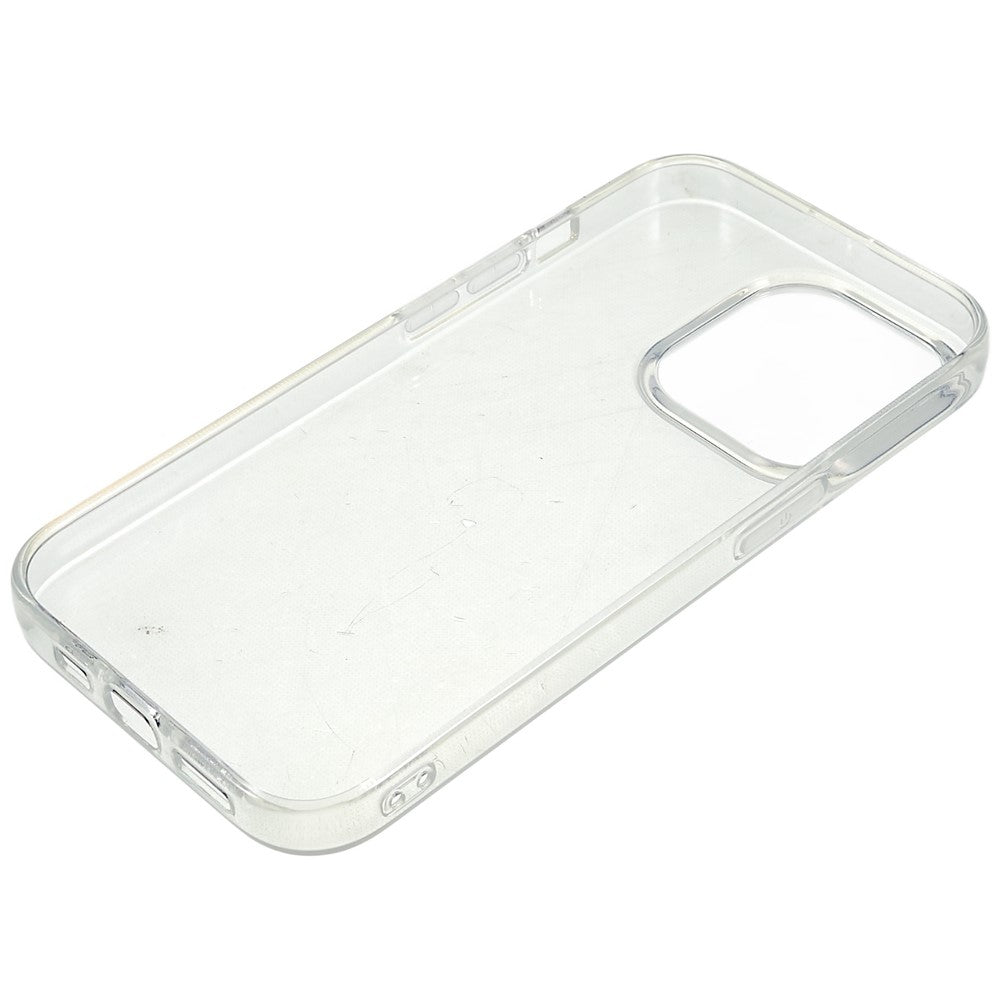 iPhone 14 Pro 6.1 inch Ultra-Slim Precise Cutout Transparent Shell 2.0mm Thickness Watermark-Free TPU Phone Case