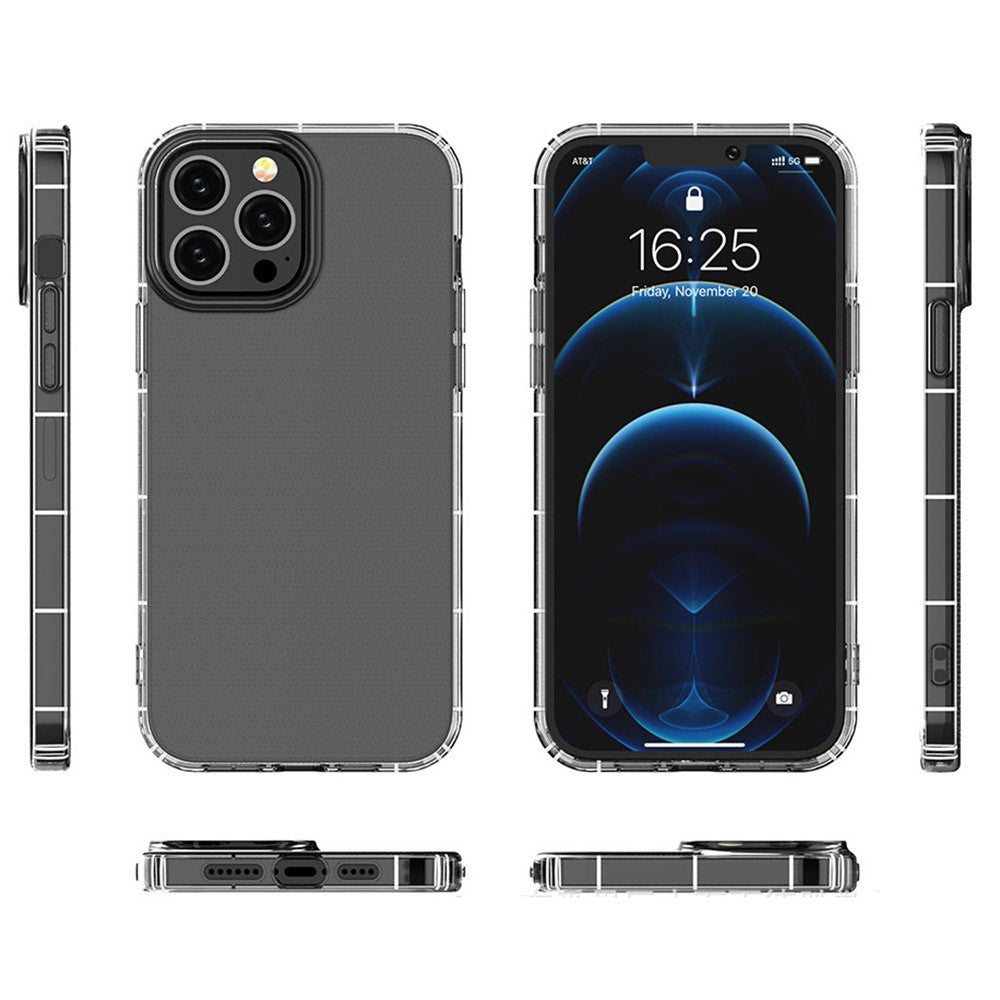 iPhone 14 6.1 inch Crystal Clear Airbag Drop-proof Phone Case Anti-scratch TPU Cover