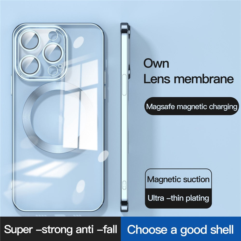 Ultra Slim Phone Case for iPhone 14 Pro Max 6.7 inch TPU Phone Back Cover Compatible with MagSafe