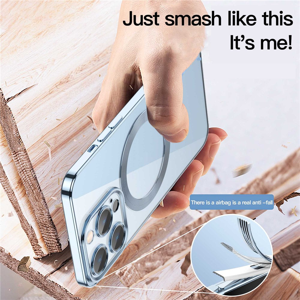 Ultra Slim Phone Case for iPhone 14 Pro Max 6.7 inch TPU Phone Back Cover Compatible with MagSafe