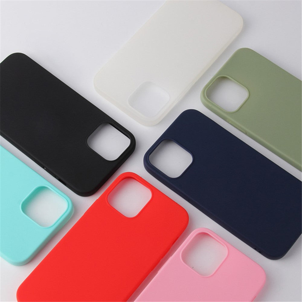iPhone 14 Pro 6.1 inch Flexible TPU Phone Cover Matte Anti-drop Anti-scratch Back Case
