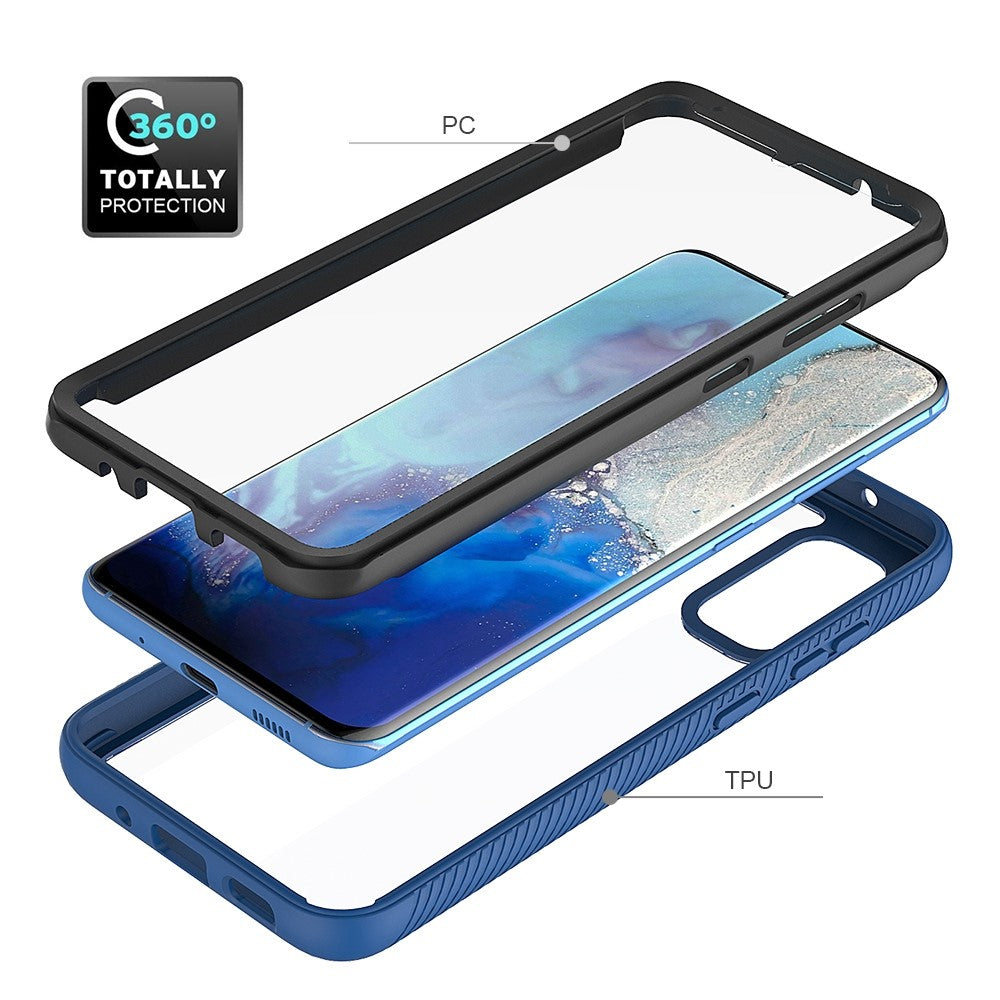 Samsung Galaxy S20 Plus 4G / 5G Transparent Acrylic + PC Back Cover TPU Frame Anti-drop Cell Phone Case