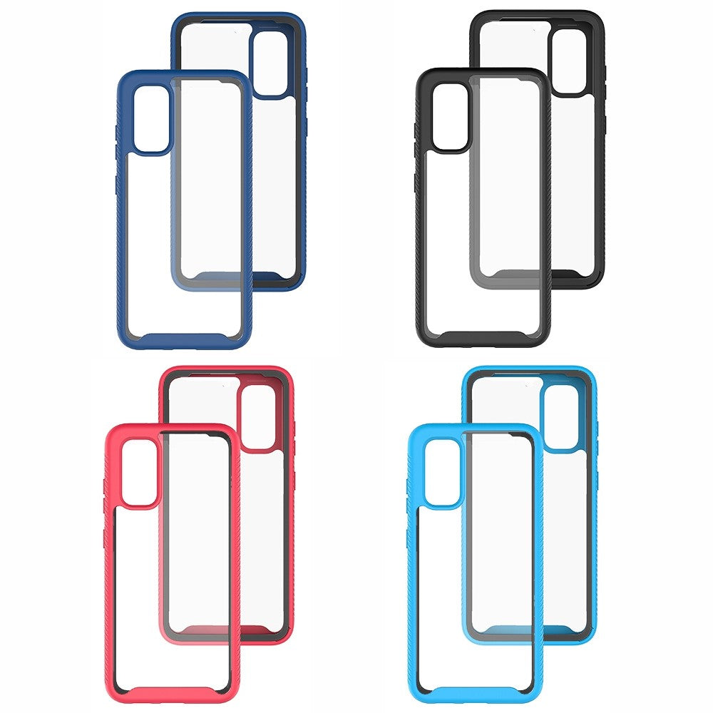 Samsung Galaxy S20 Plus 4G / 5G Transparent Acrylic + PC Back Cover TPU Frame Anti-drop Cell Phone Case