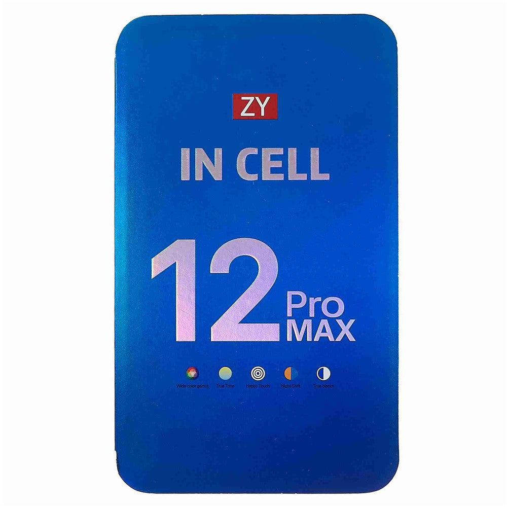 iPhone 12 Pro Max 6.7 inch Grade C LCD Screen and Digitizer Assembly Replacement Part (ZY Incell Technology) (Without Logo)