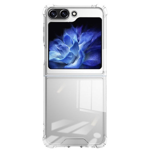 Samsung Galaxy Z Flip5 5G Case Clear Acrylic Phone Cover Reinforced Corners