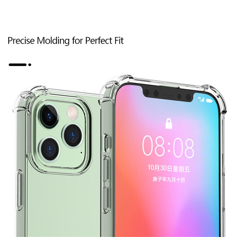 Bulk Purchasing For iPhone 14 Clear Phone Case Reinforced Corner TPU Cover (Precise Cutout)