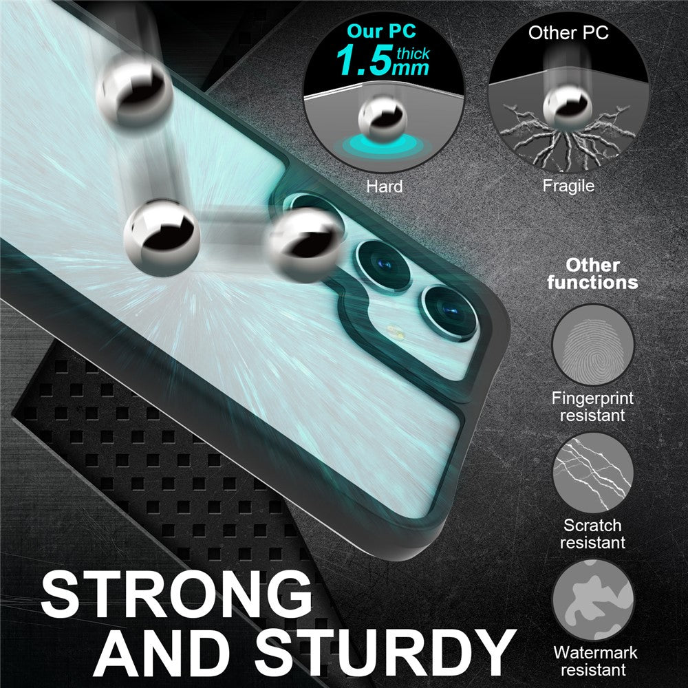 For Samsung Galaxy S25 Case Hybrid Hard PC Soft TPU Shockproof Phone Cover