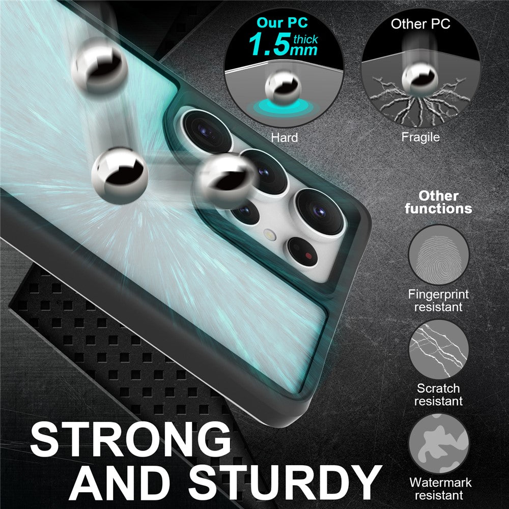 For Samsung Galaxy S25 Ultra Case Hybrid Hard PC Soft TPU Shockproof Phone Cover