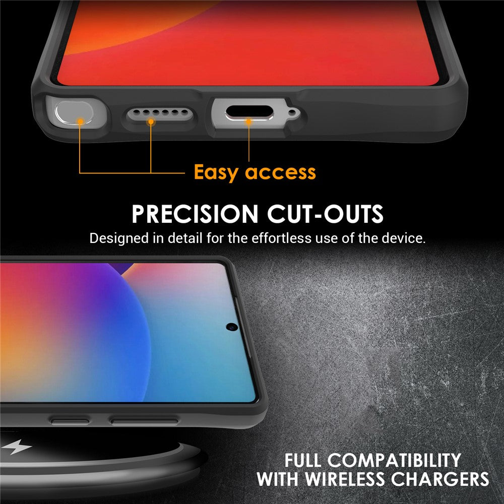 For Samsung Galaxy S25 Ultra Case Hybrid Hard PC Soft TPU Shockproof Phone Cover