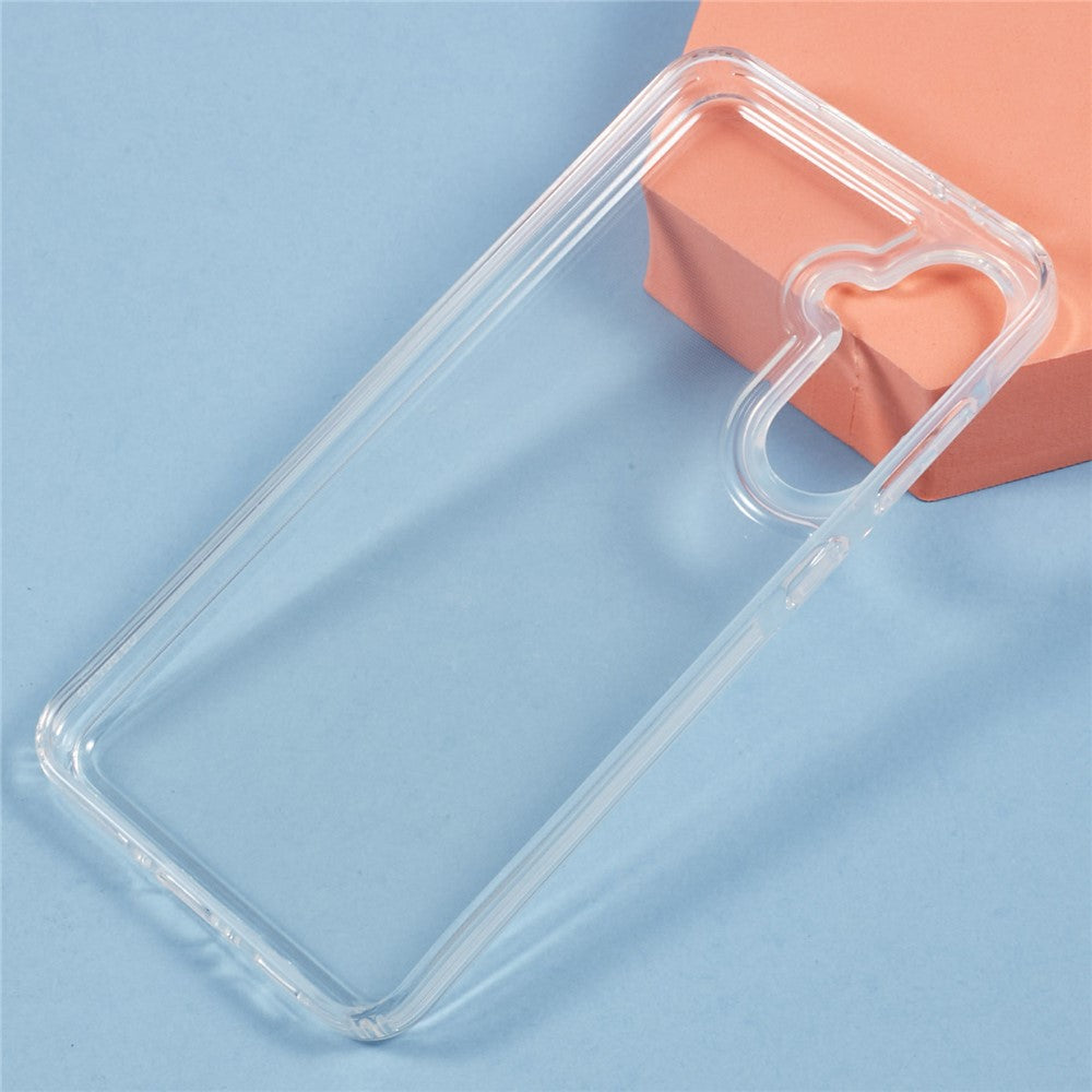 Samsung Galaxy A55 5G Case HD Clear Soft TPU Phone Back Cover Airbag Protection