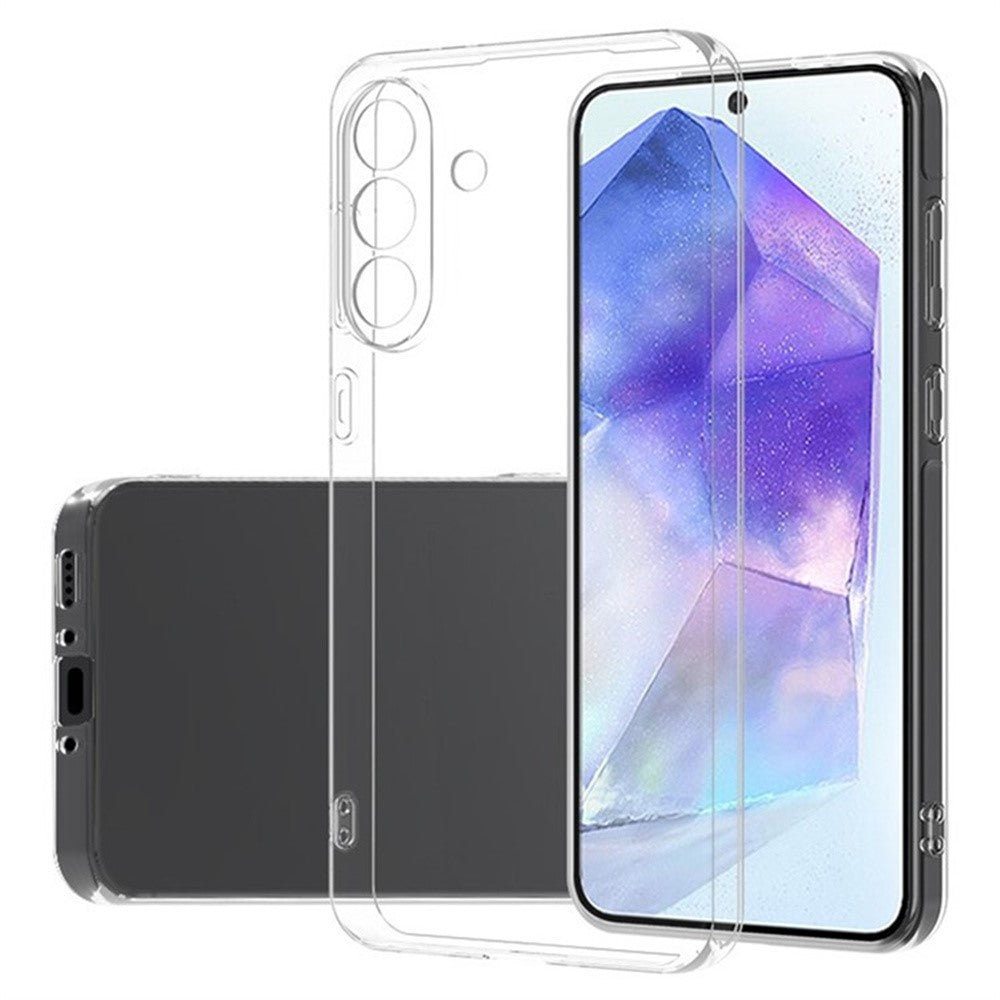 For Samsung Galaxy A56 5G Clear Phone Case Ultra-Thin Flexible TPU Back Cover