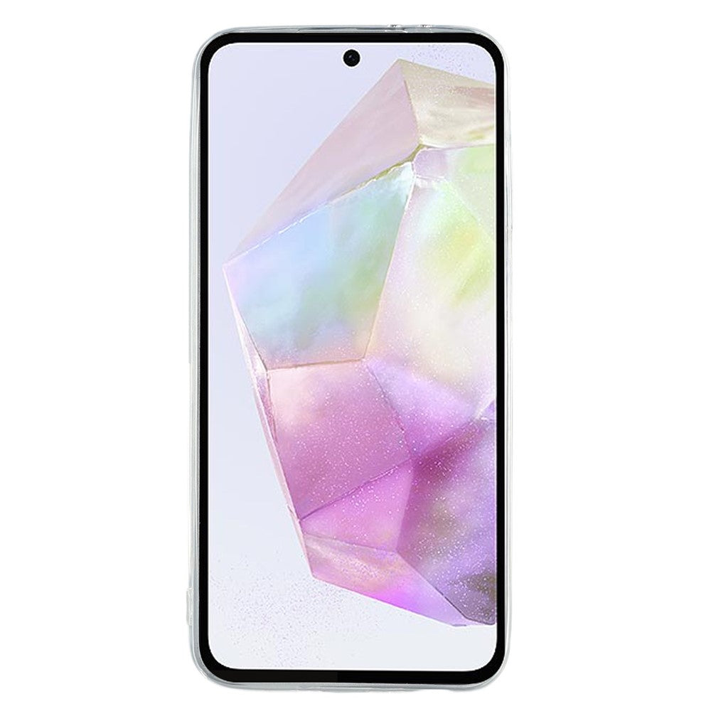 Samsung Galaxy A55 5G Case Ultra Thin 0.7mm Clear TPU Anti Drop Phone Cover with Precise Cutouts