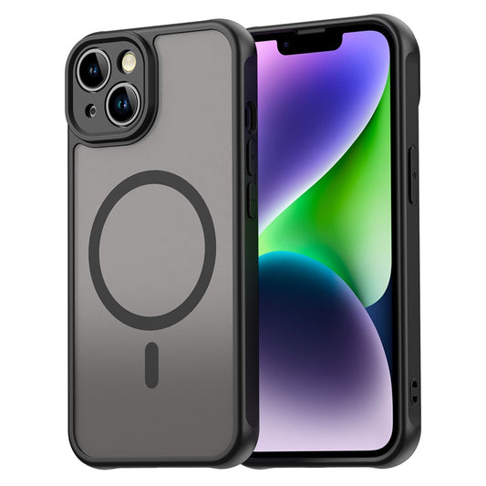 For iPhone 14 Case Compatible with MagSafe Anti Drop PC + TPU Phone Cover