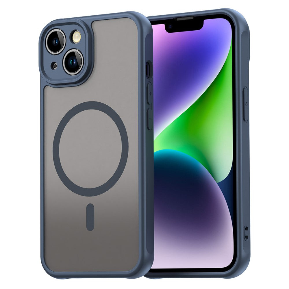 For iPhone 14 Case Compatible with MagSafe Anti Drop PC + TPU Phone Cover