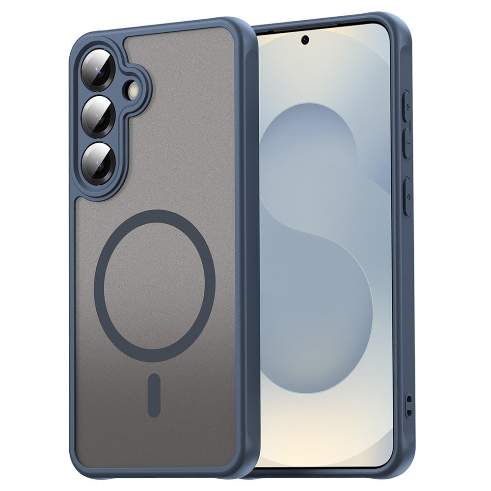 For Samsung Galaxy S25 Case Compatible with MagSafe Anti Drop PC + TPU Phone Cover