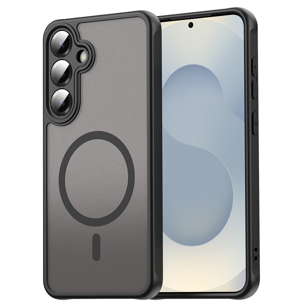 For Samsung Galaxy S25 Case Compatible with MagSafe Anti Drop PC + TPU Phone Cover