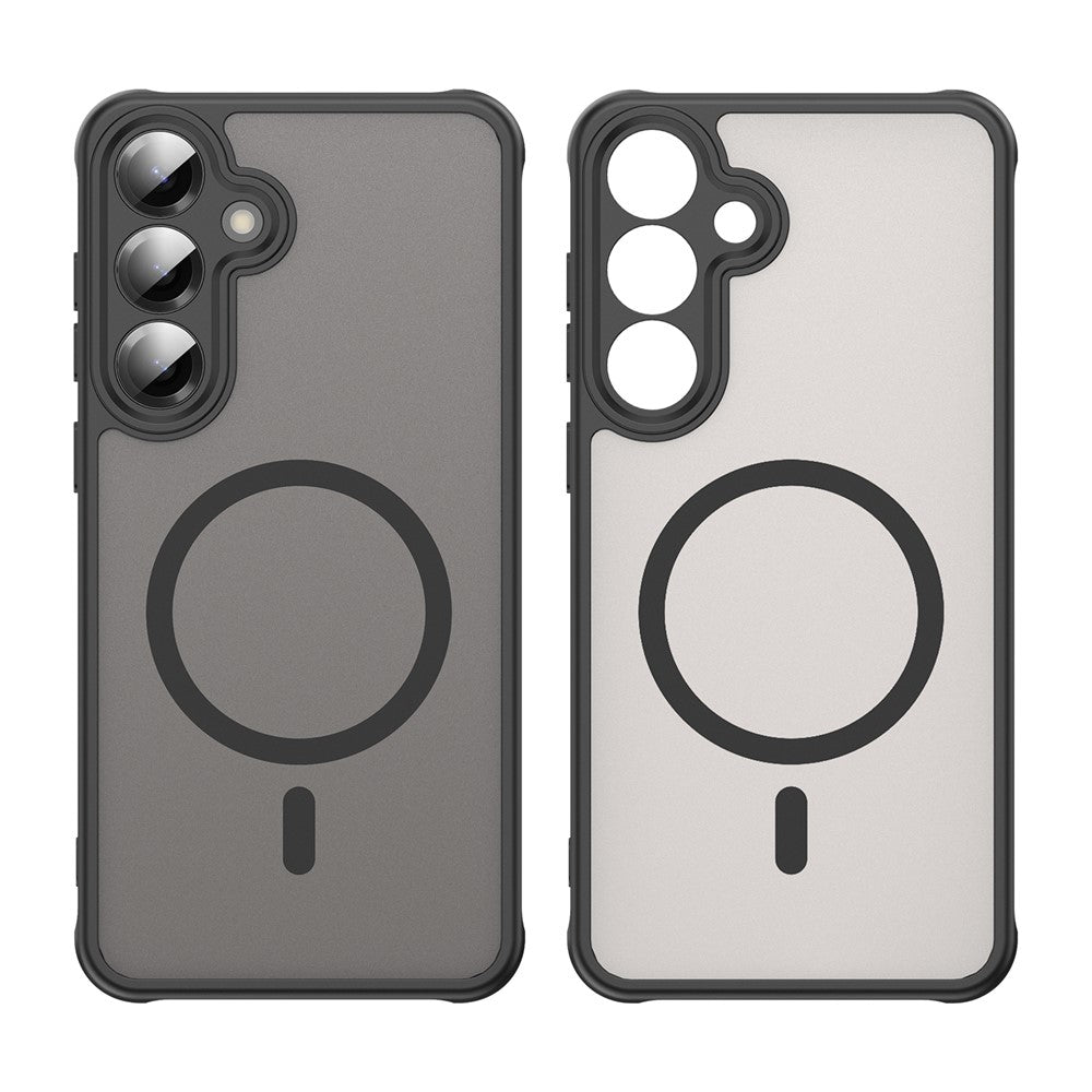 For Samsung Galaxy S25+ Case Compatible with MagSafe Anti Drop PC + TPU Phone Cover