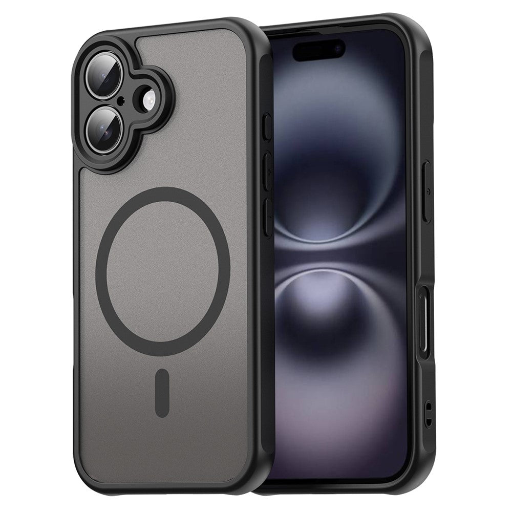 For iPhone 16 Case Compatible with MagSafe Anti Drop PC + TPU Phone Cover